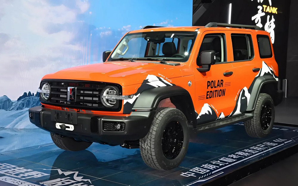 GWM запускает ограниченную серию из 300 рамных Tank 300 Polar Edition