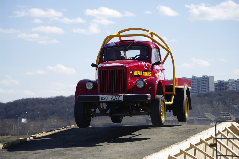 Раллийные грузовики ГАЗ 51 (зачет TRUCK)