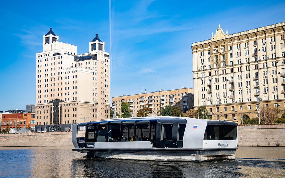 1,5 млн судокилометров прошли электросуда по Москве-реке
