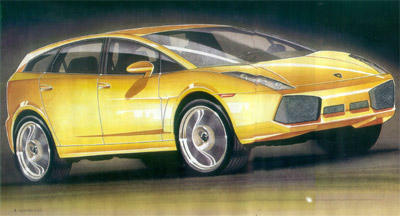 Lamborghini готовит внедорожник