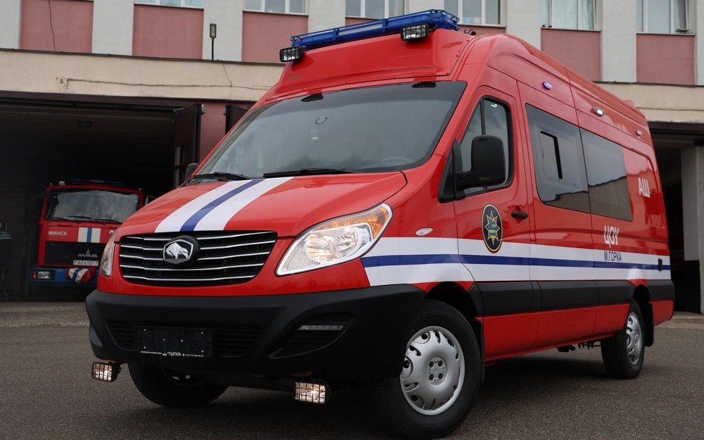 Белоруссия показала новый автомобиль для спасателей