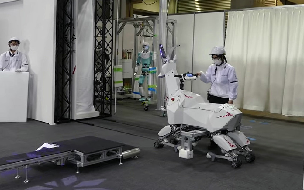 Kawasaki разрабатывает робокозла