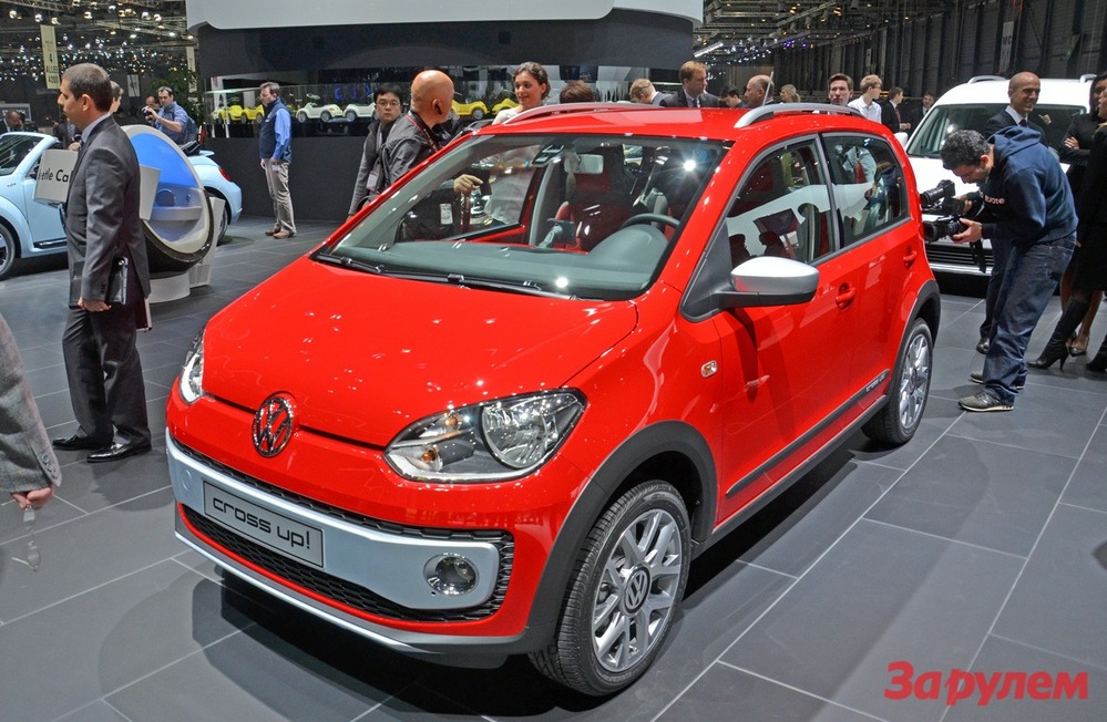 В Женеву пожаловал хэтчбек VW cross up!