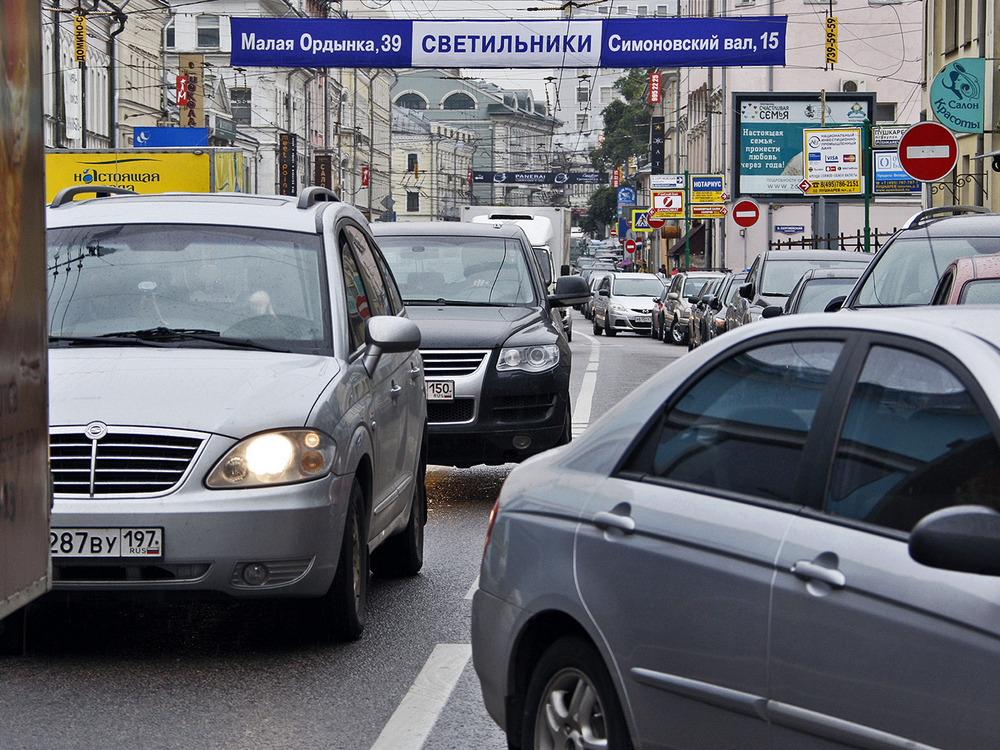 Москва потратит полмиллиарда рублей на борьбу с пробками