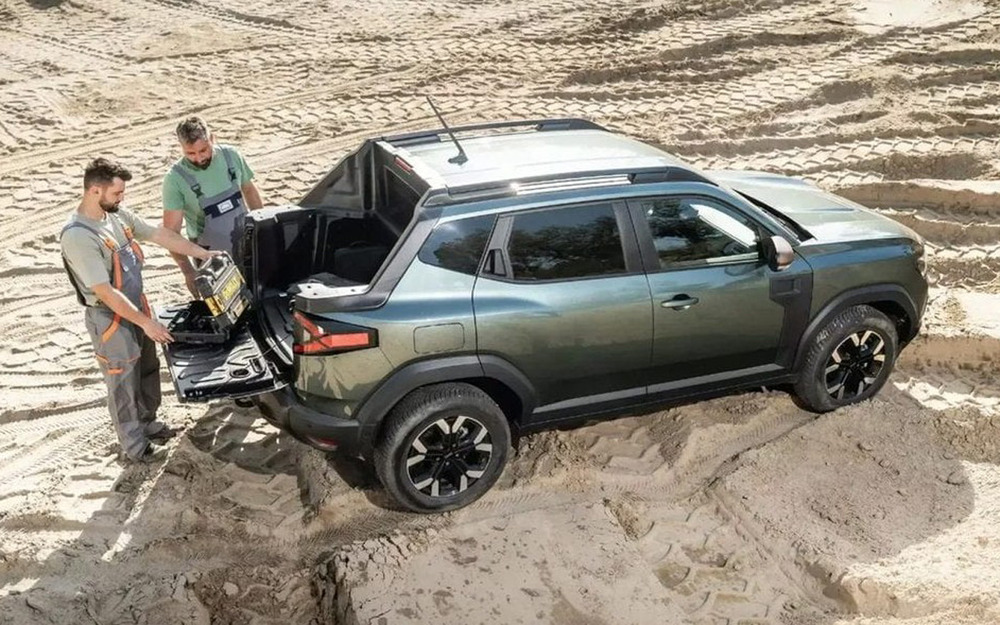 Dacia Duster с грузовой платформой