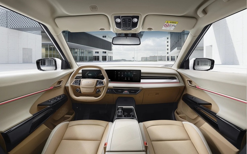 Интерьер KGM Actyon