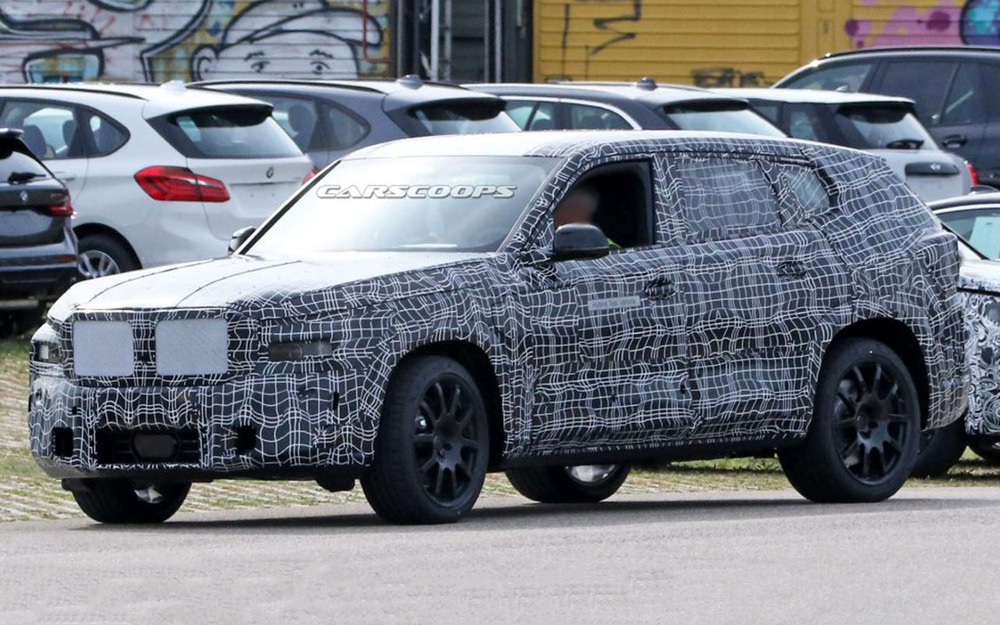 Новый BMW X8: первые кадры с испытаний