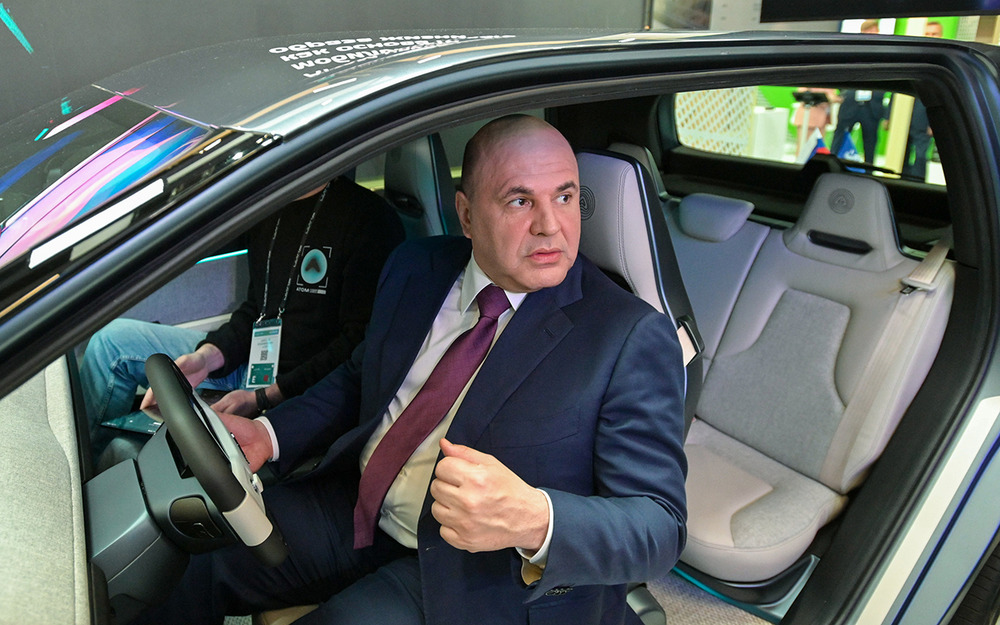 Мишустину назвали цену автомобиля Атом
