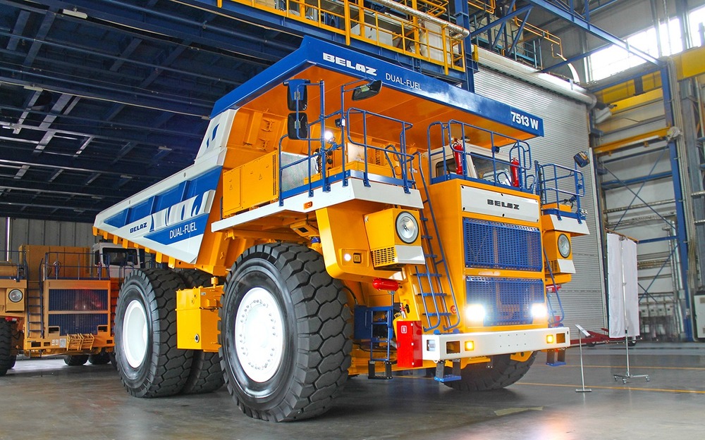 Инновационный гигант: БЕЛАЗ с битопливным двигателем!