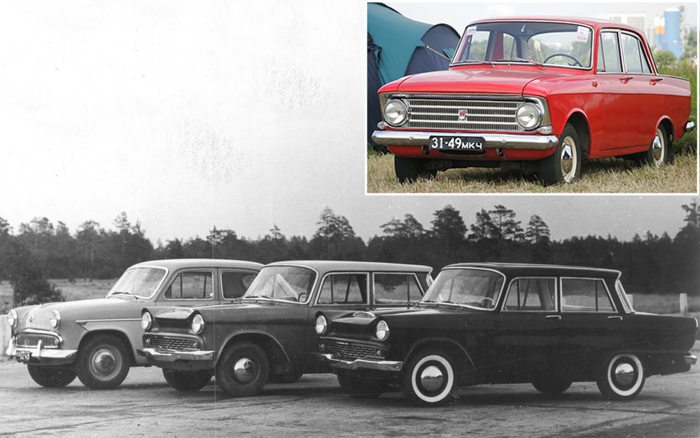 Серийный Москвич-408 1964 года очень далек от первых прототипов с передком в стиле «маленькая Чайка». И слава богу! Москвич-408 для своего времени выглядел очень свежо и гармонично.