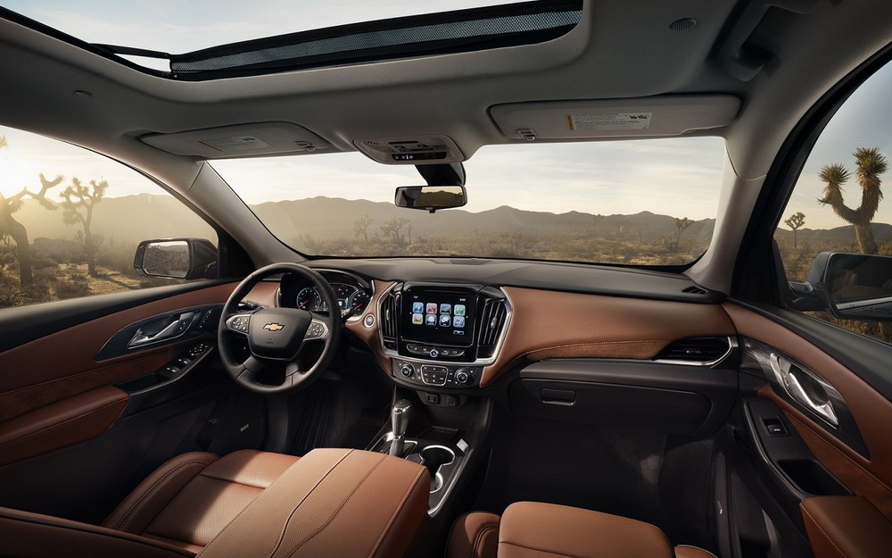 Интерьер Chevrolet Traverse