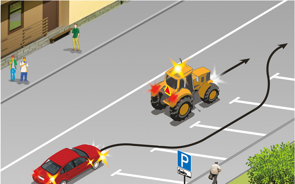 Хитрый маневр: а штраф за это разве не полагается?