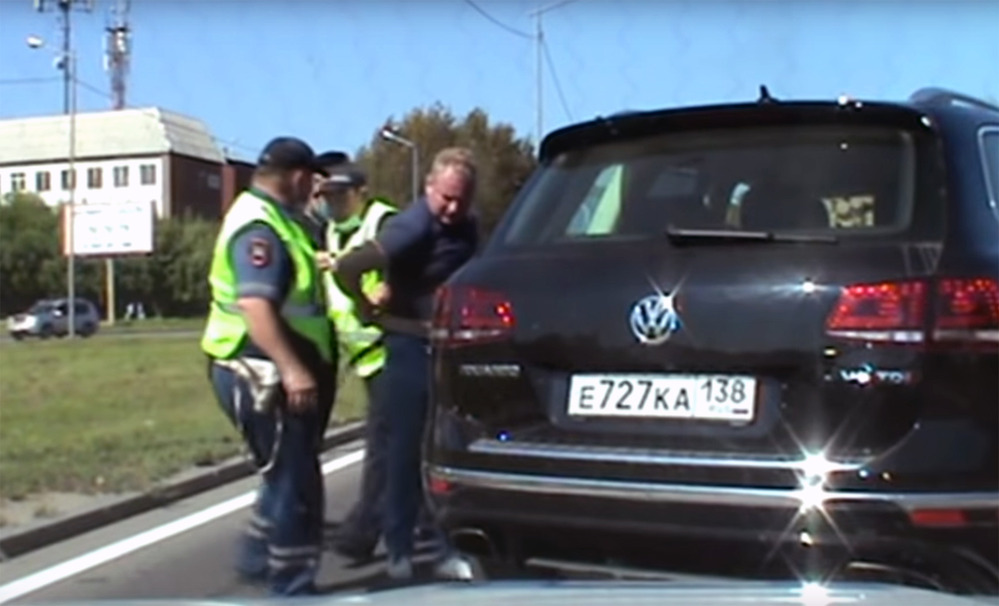 Задержание лихача, устроившего погоню с ГИБДД, попало на видео