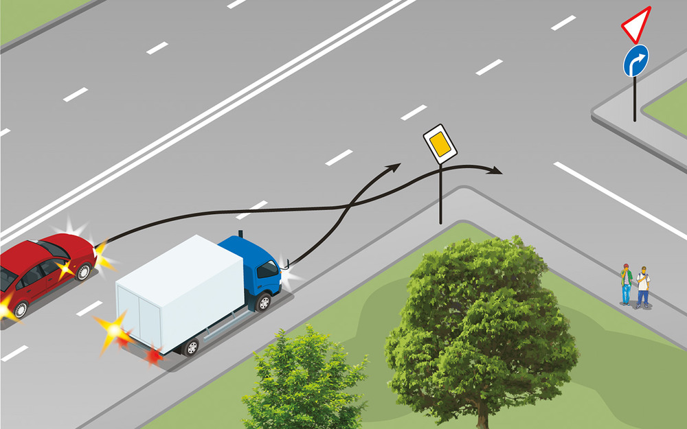 Помеха при перестроении: когда вам не должны мешать совершать маневр