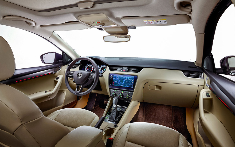 Интерьер Skoda Octavia A7