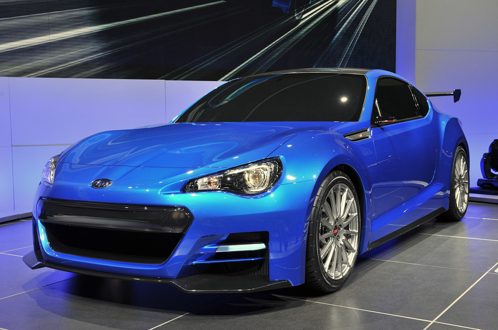 Концепт Subaru BRZ STI остался без турбированного двигателя