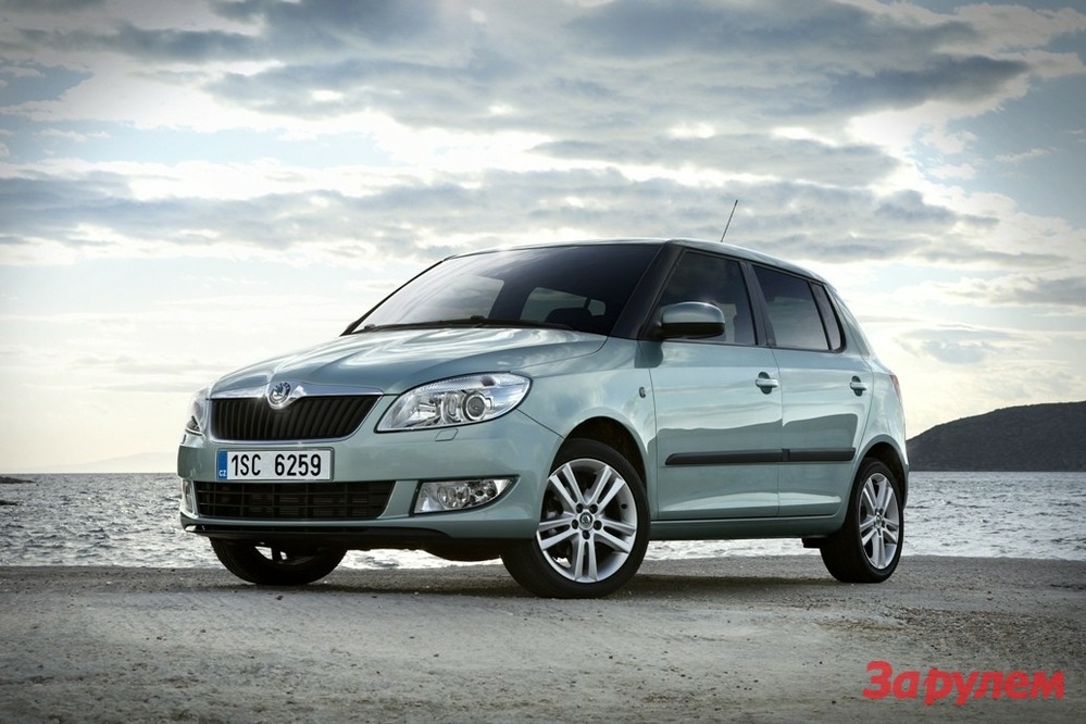 У дилеров Skoda подешевела Fabia 