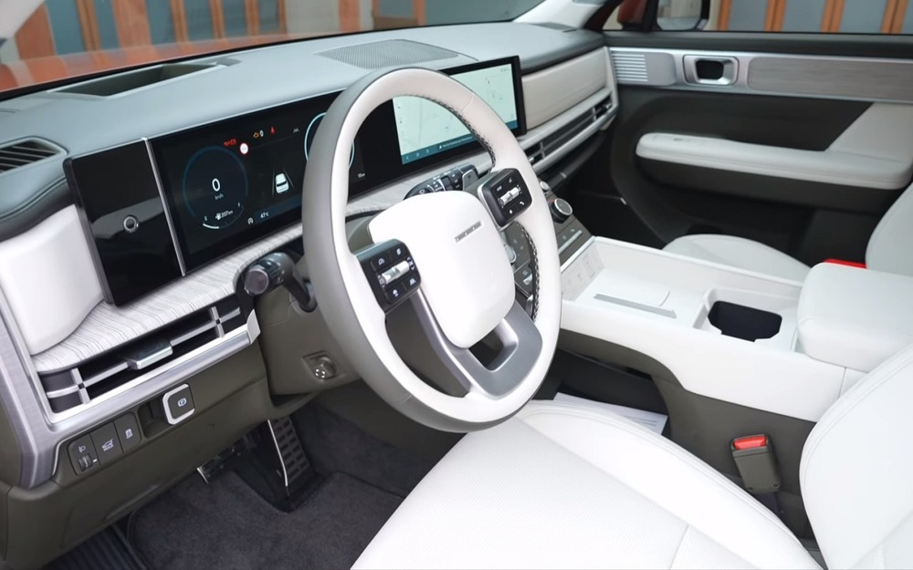 Интерьер Hyundai Santa Fe