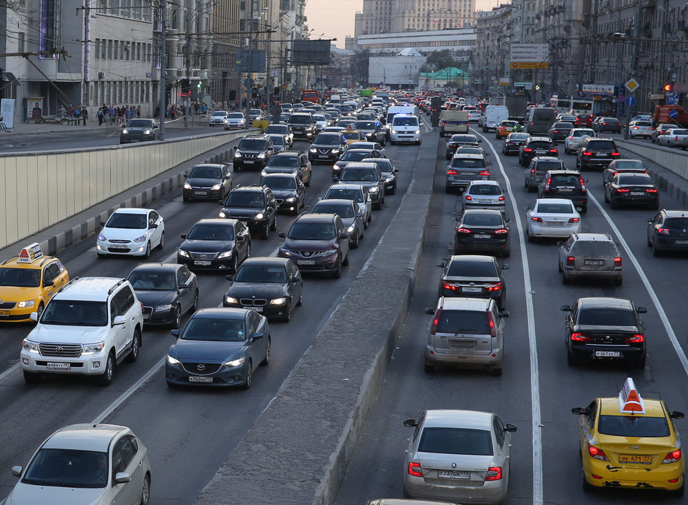 День без автомобиля Москва встречает обычными пробками