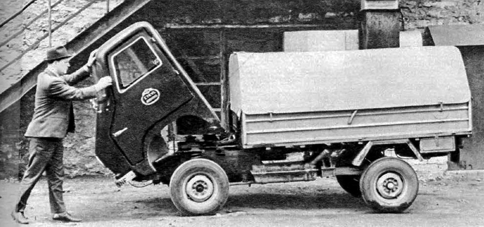 Особенность ЭТ‑600 - откидывающаяся кабина.