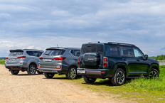 Haval H9, KGM Rexton, Oting Paladin - тест в цифрах