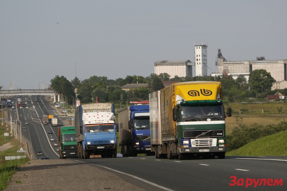 Подмосковье откладывает запрет на въезд фур в дневное время