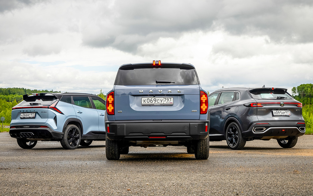 Changan Uni-S, Geely Cityray, Haval H3 - тест в цифрах