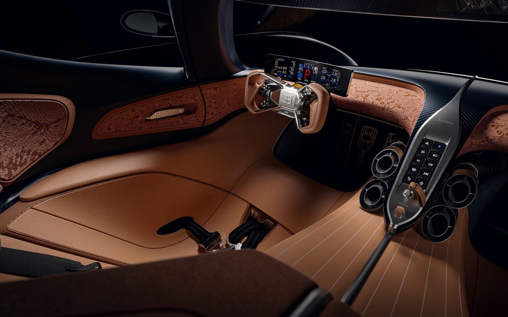 Интерьер Bugatti Destrier