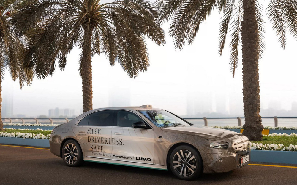 Роботакси 4-го уровня автономности на базе Mercedes-Benz S-класса будет работать в Абу-Даби.