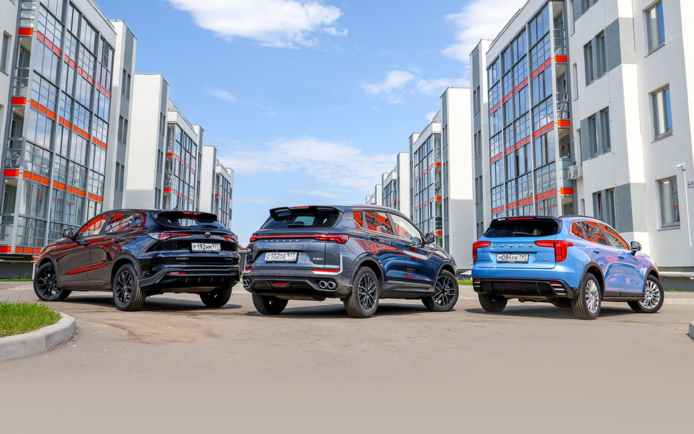 Belgee X50+, Haval Jolion, Changan CS35 Max