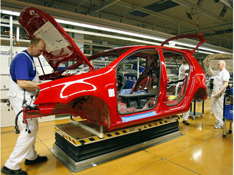 Volkswagen остановил конвейеры