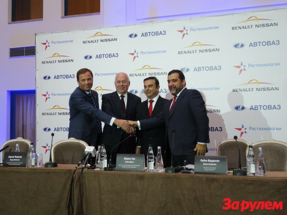 АВТОВАЗ перейдет под контроль Alliance Rostec Auto BV