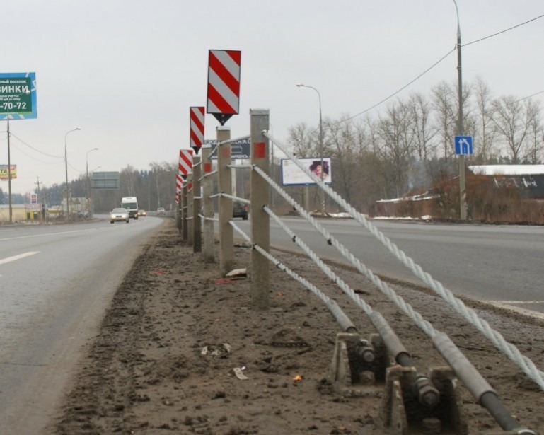 Тросовые ограждения появятся еще на 80 км федеральных трасс