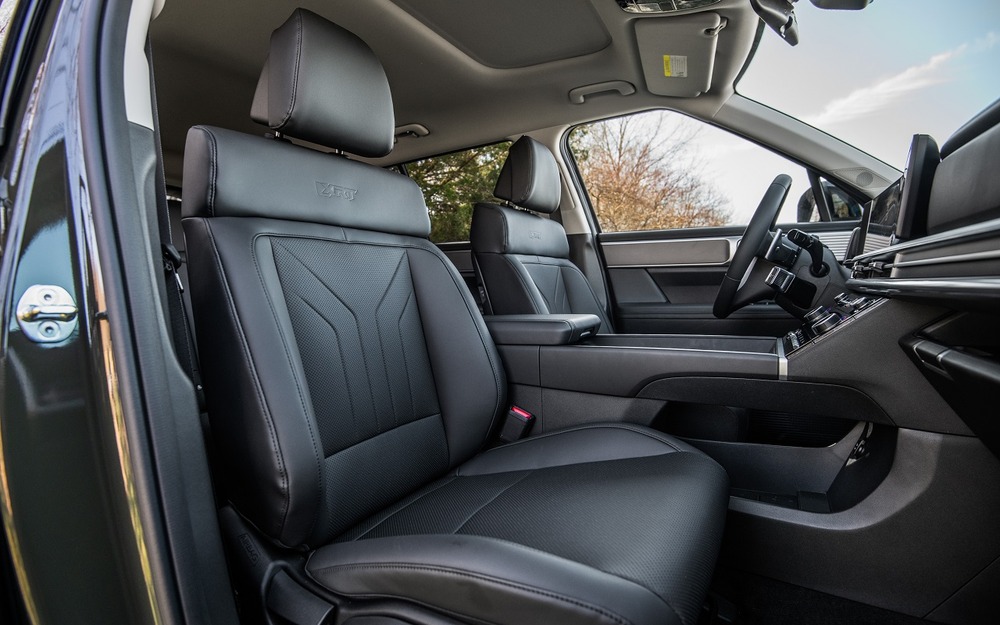 Интерьер Hyundai Santa Fe