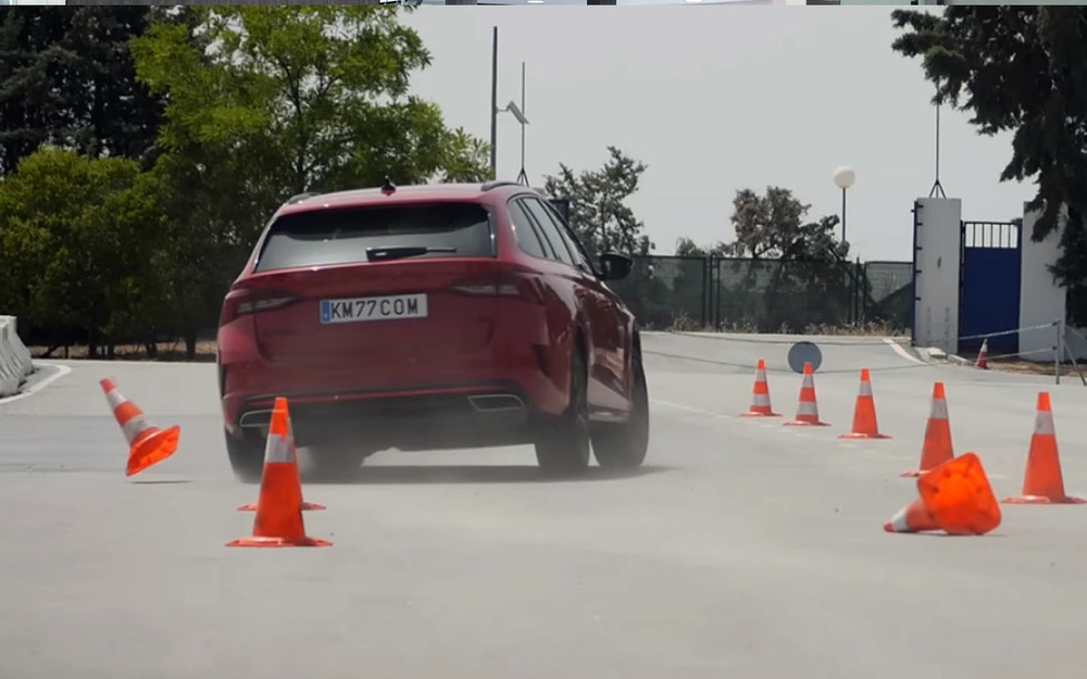 Skoda Octavia провалила «лосиный» тест