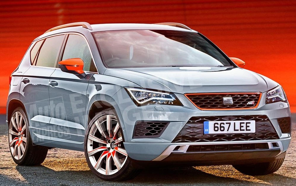 Как Golf R, только паркетный: SEAT готовит яростный кроссовер Ateca Cupra