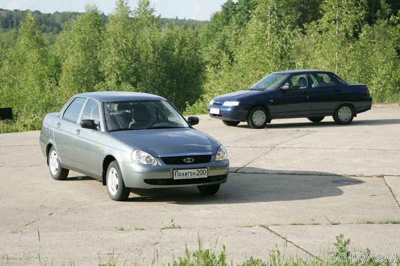 Читайте в августовском номере ЗР: Что лучше - Lada Priora или Lada 110? 