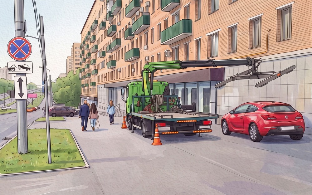 В МАДИ рассказали, что грозит водителям за парковку на тротуарах в Москве