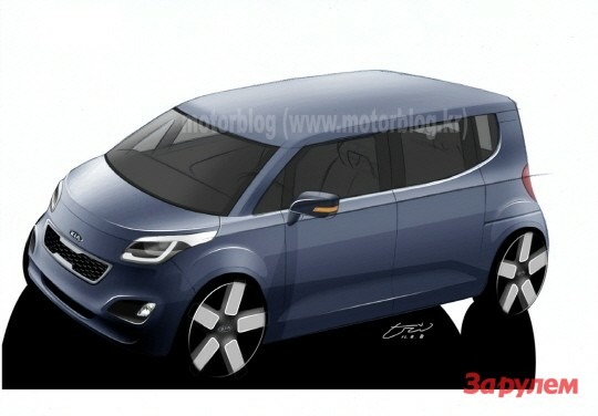 Новый компактвэн от Kia - первая информация