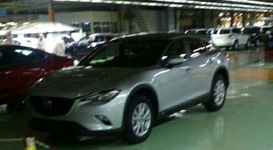 Mazda CX-4 обнажилась перед камерой