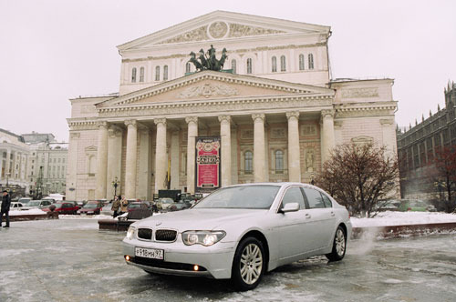 BMW - официальный автомобиль Большого театра
