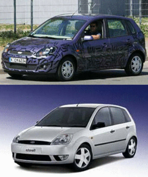 Ford Fiesta освежил внешность