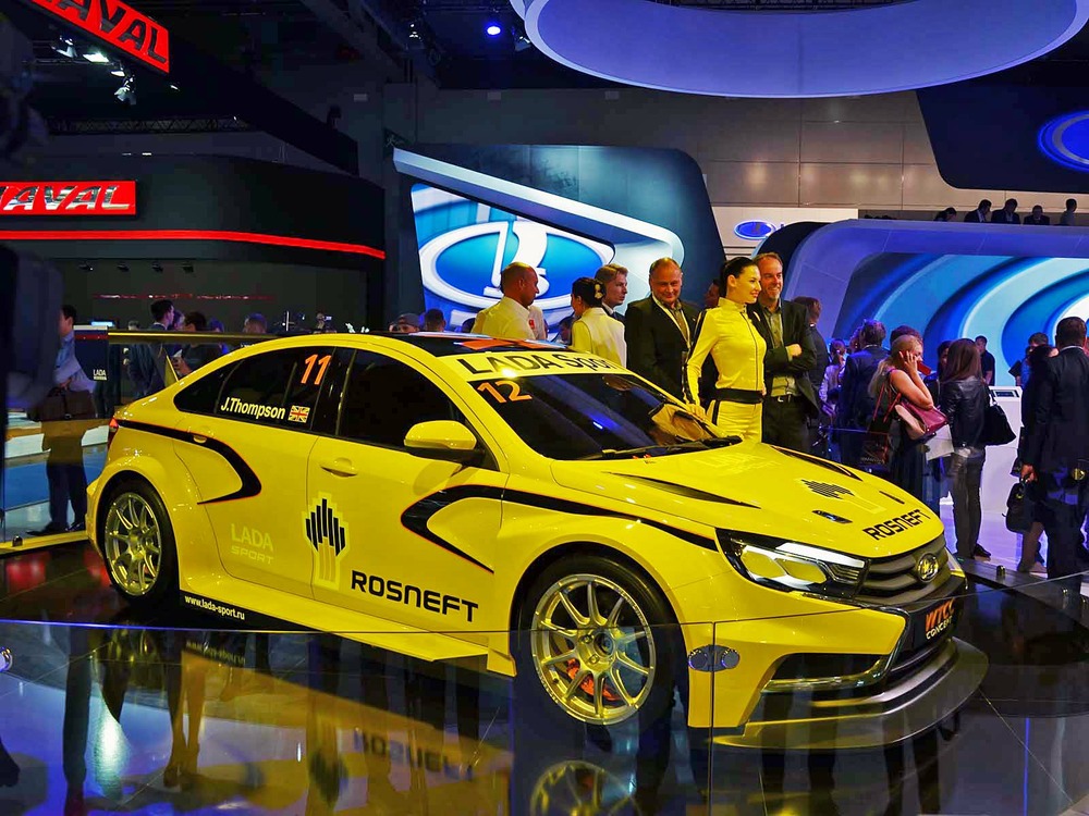 Стив Маттин: Vesta WTCC отражает новый язык дизайна Lada