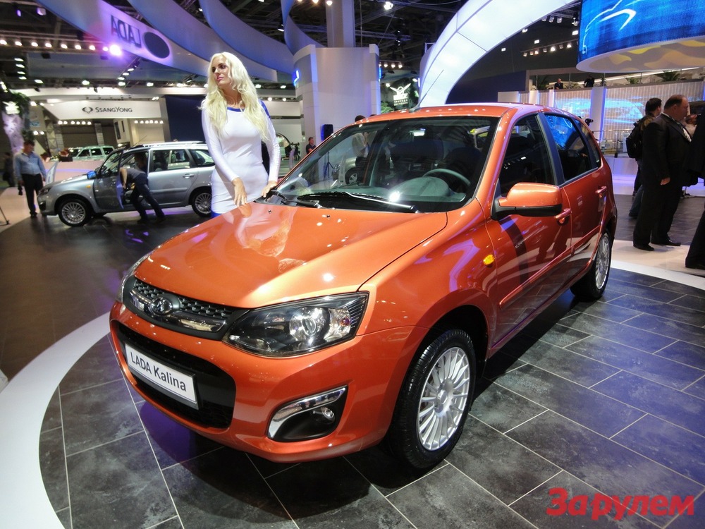 Новая Lada Kalina займет место между Granta и Priora