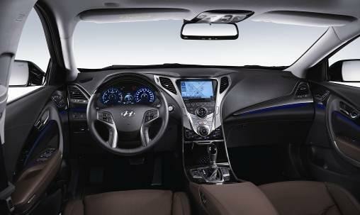 Hyundai показала интерьер нового седана Grandeur