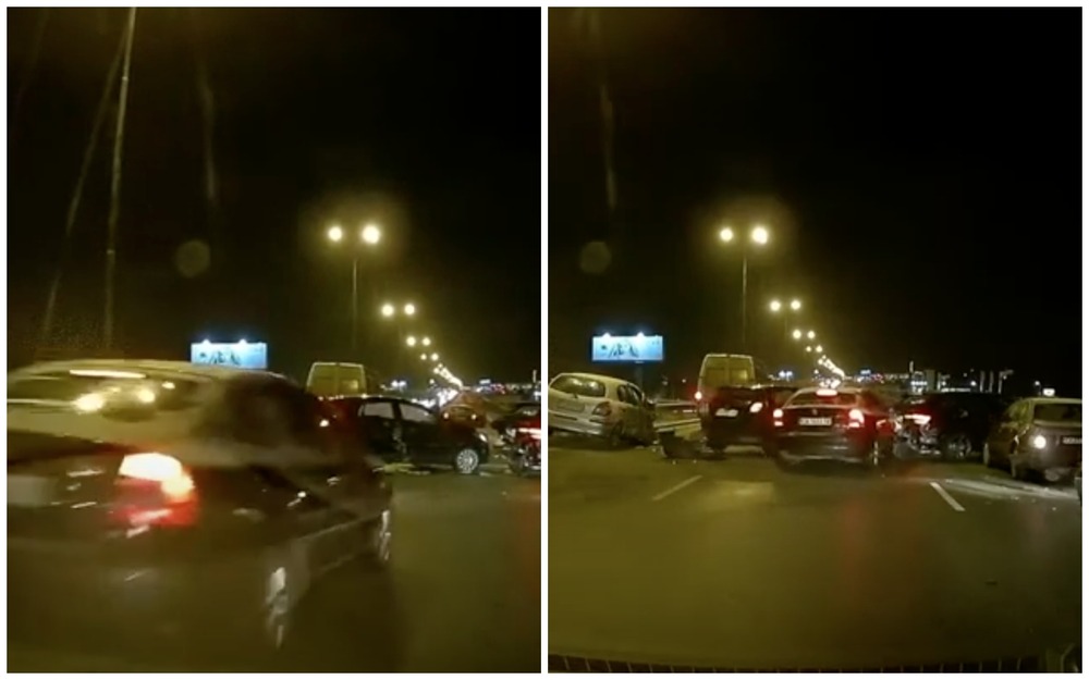 ДТП на ледяной дороге - взгляд от первого лица