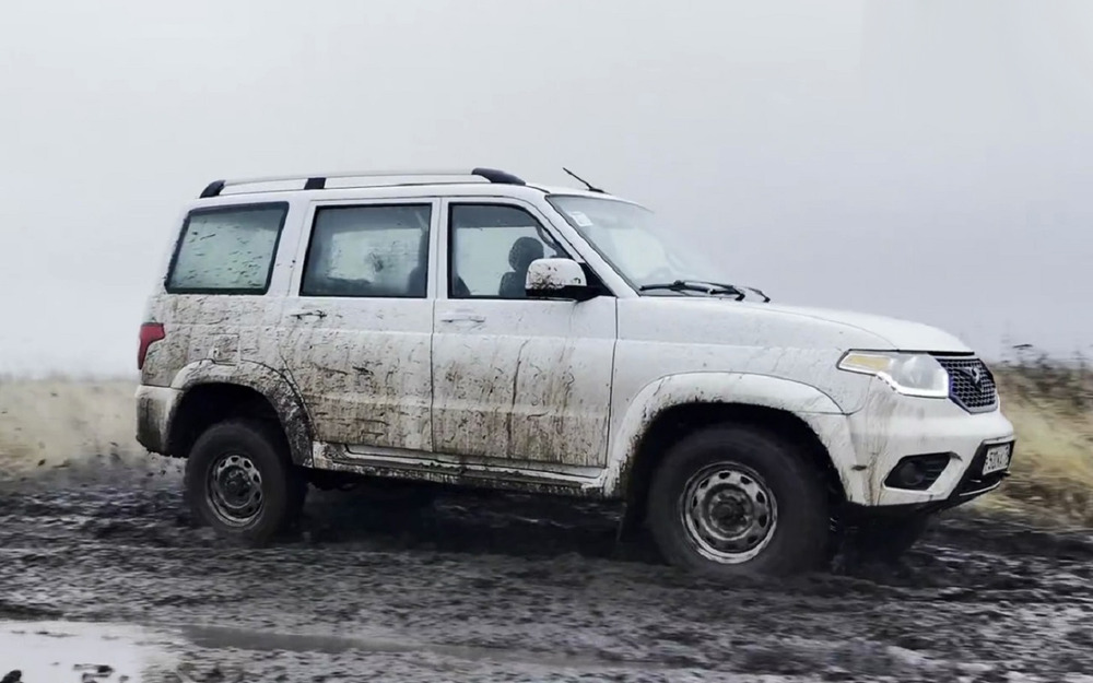 УАЗ Патриот с новым дизелем показали на тестах (видео)