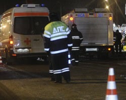 Сотрудников батальона ДПС на спецтрассе задавил нелегал
