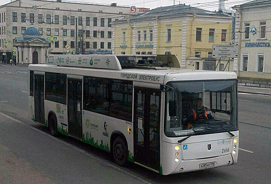 Электробус КАМАЗ тестируют в Санкт-Петербурге