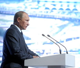 Путин: При строительстве дорог государство рассчитывает на частные инвестиции
